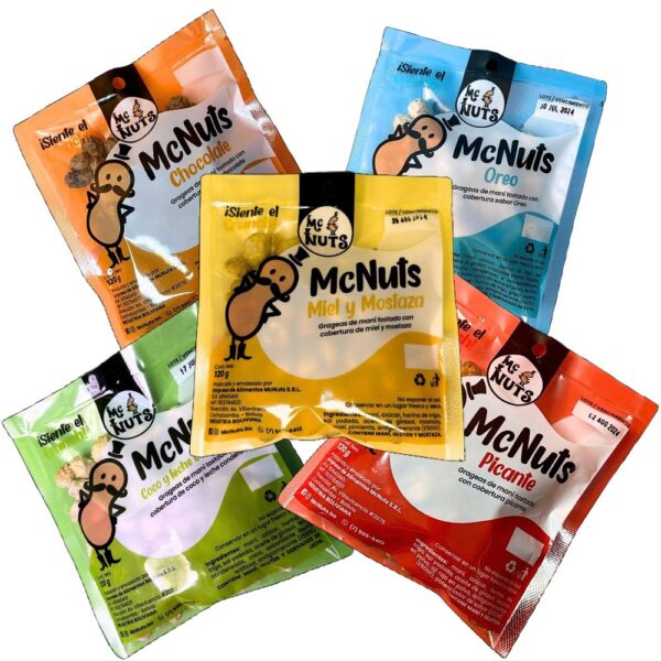 Grageas de Maní 55g